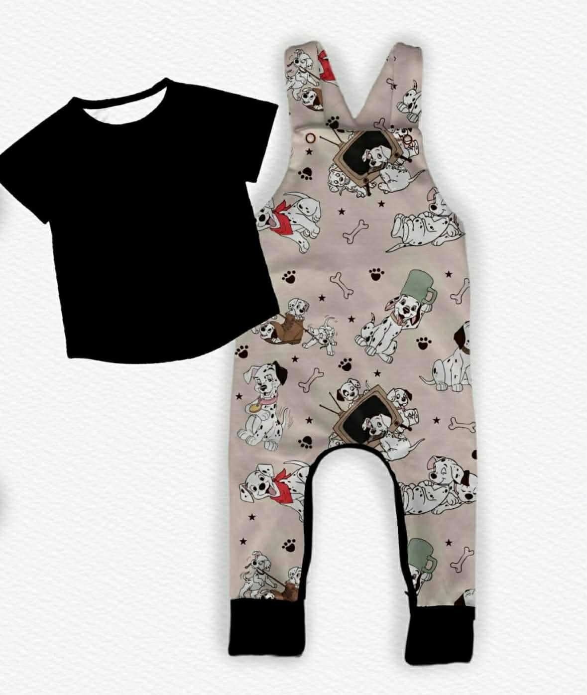 101 Spots Overalls with Tee- RTS