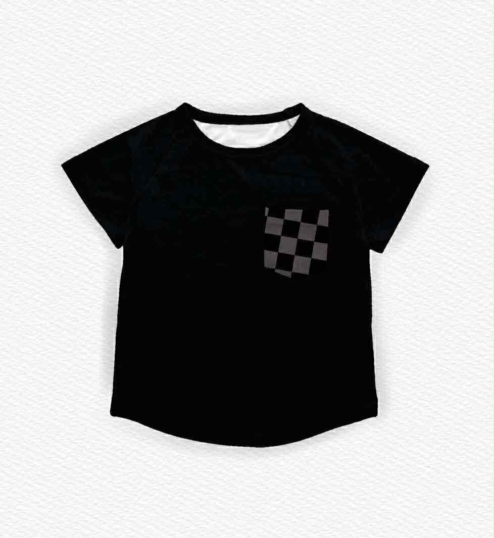 Night Grid Overalls with Tee- RTS