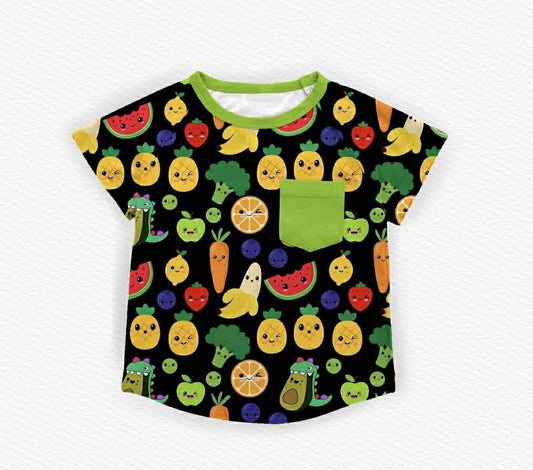 Groovy Fruit Kids Tee- Shows Pre-Order