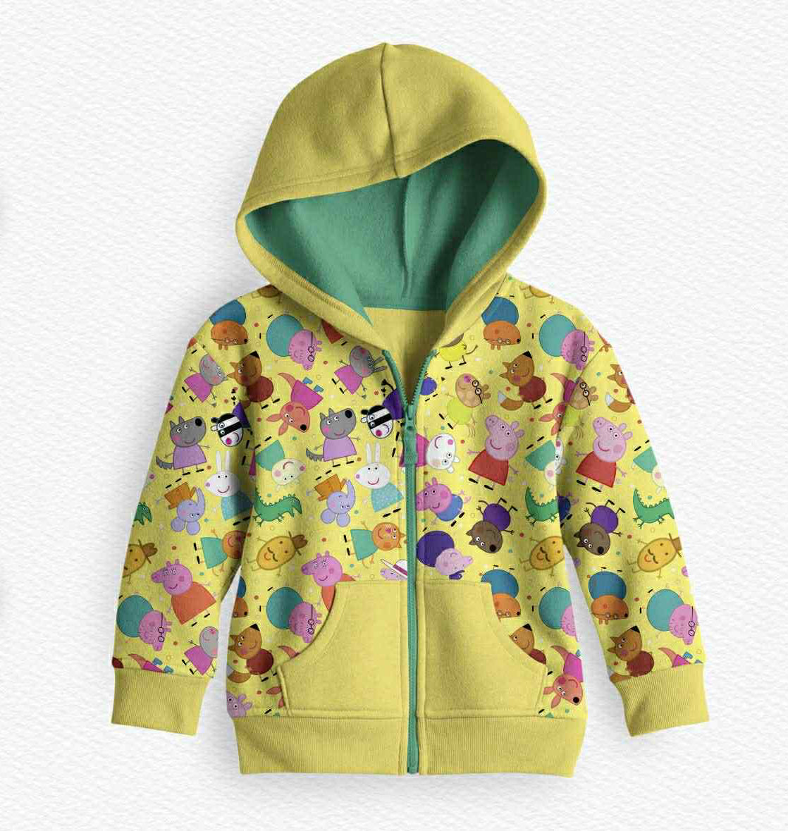 Pig Pals Kids Zip Hoodie- Shows Pre-Order