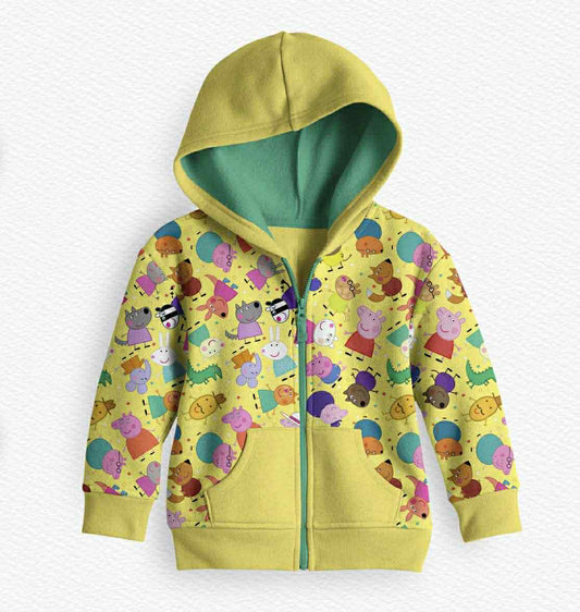 Pig Pals Kids Zip Hoodie- Shows Pre-Order