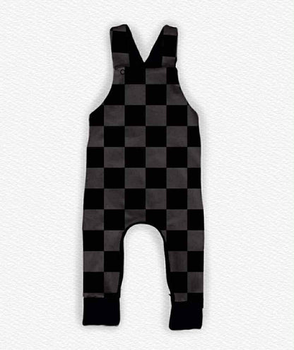 Night Grid Overalls with Tee- RTS