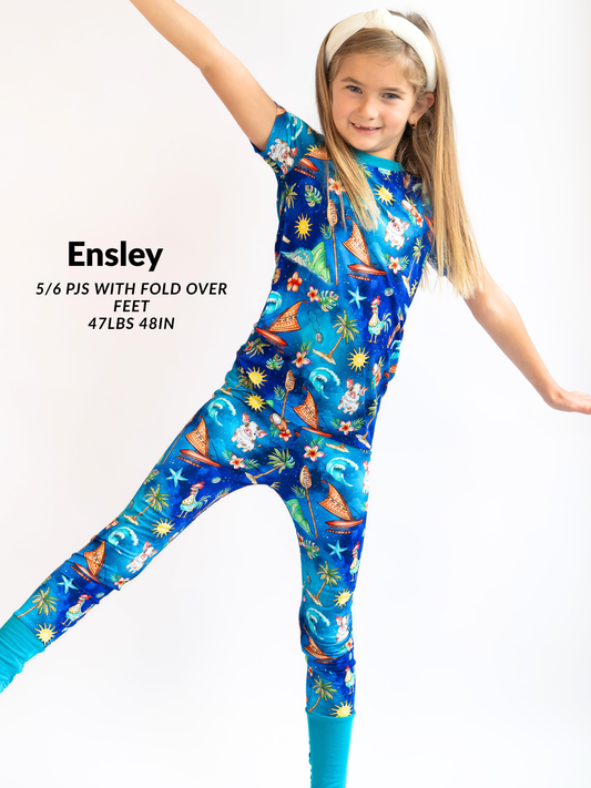 Voyager Short Sleeve/Pant Pj Set- Royalty RTS