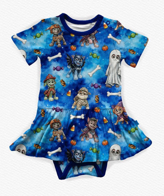 Howl-O-Ween Bodysuit Twirl- Halloween 26 Pre-Order