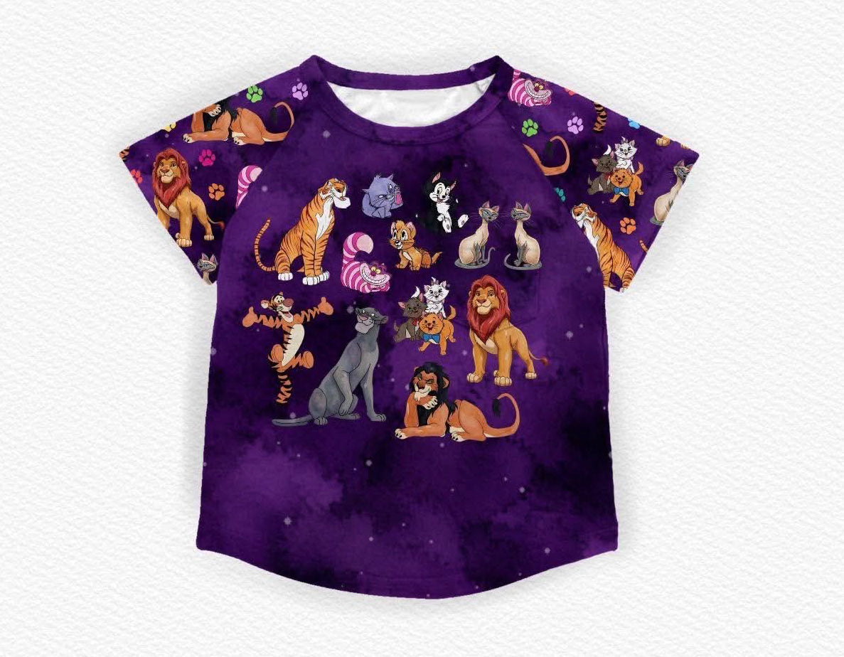 Feral Felines Kid's Pocket Tee - Magic Day LF  Pre-Order