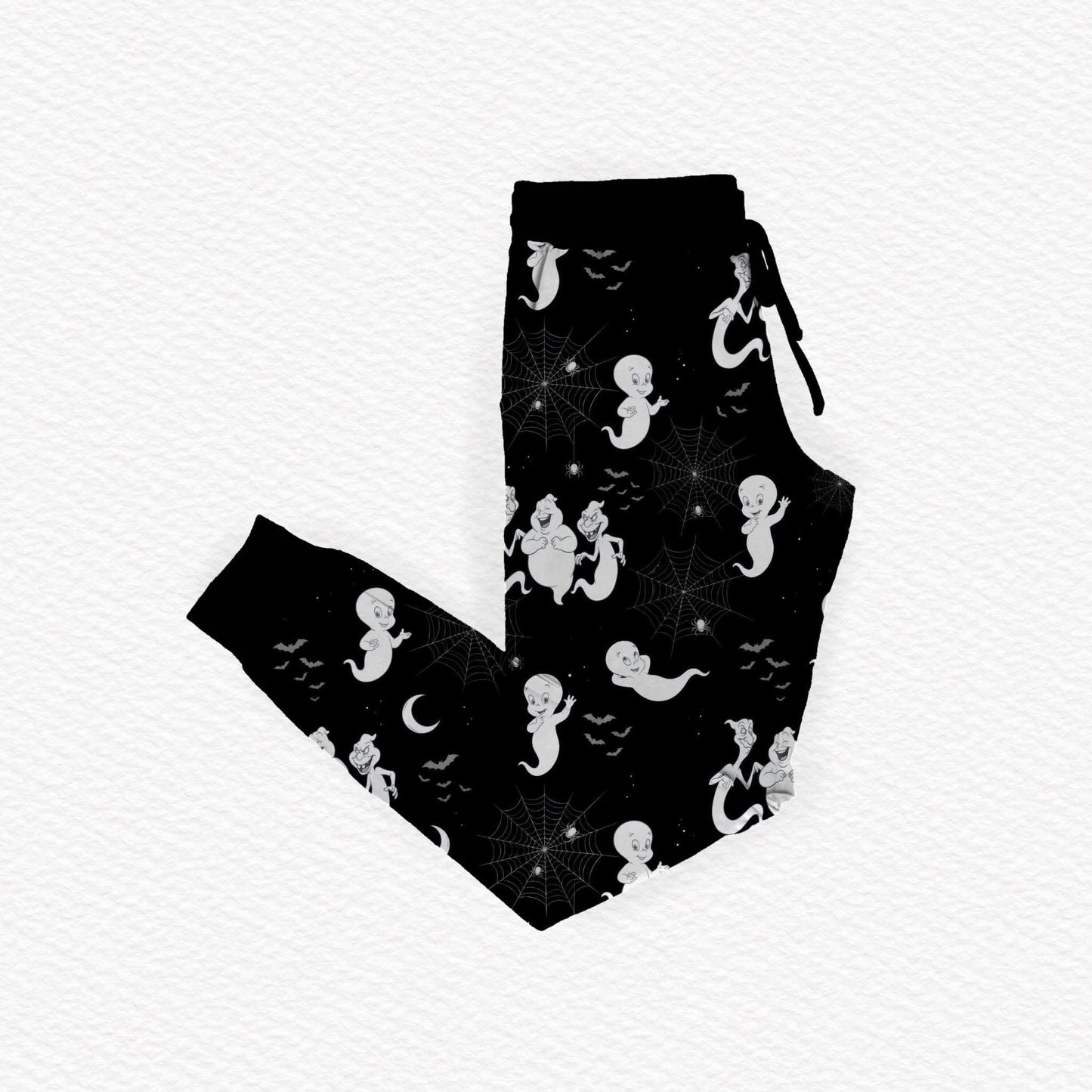 *Glows In The Dark* Friendly Glow Adult Joggers - Ghost Pre-Order