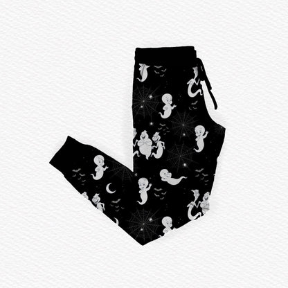 *Glows In The Dark* Friendly Glow Adult Joggers - Ghost Pre-Order
