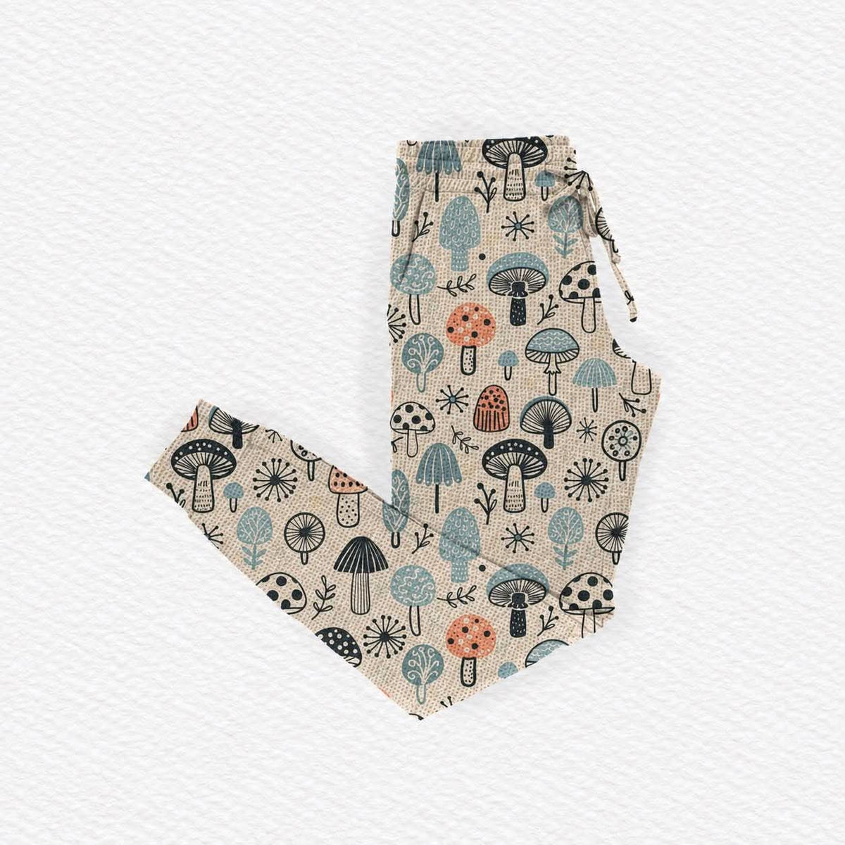 Mushroom Era Waffle Adult Joggers - Waffle Pre-Order