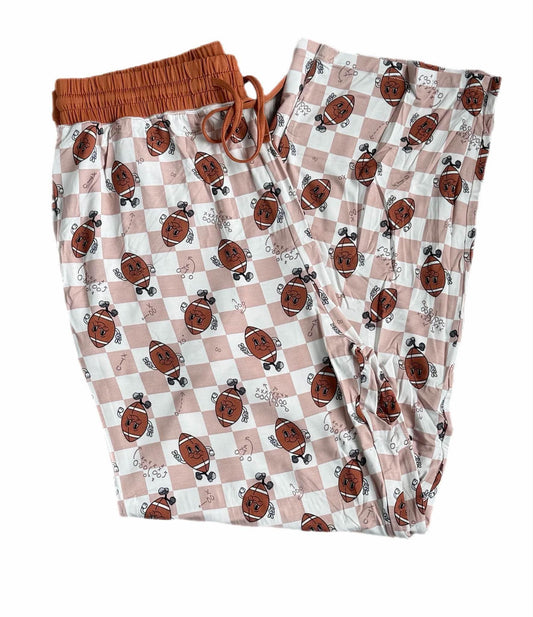 Friday Night Checks Lounge Pants- Touchdown RTS