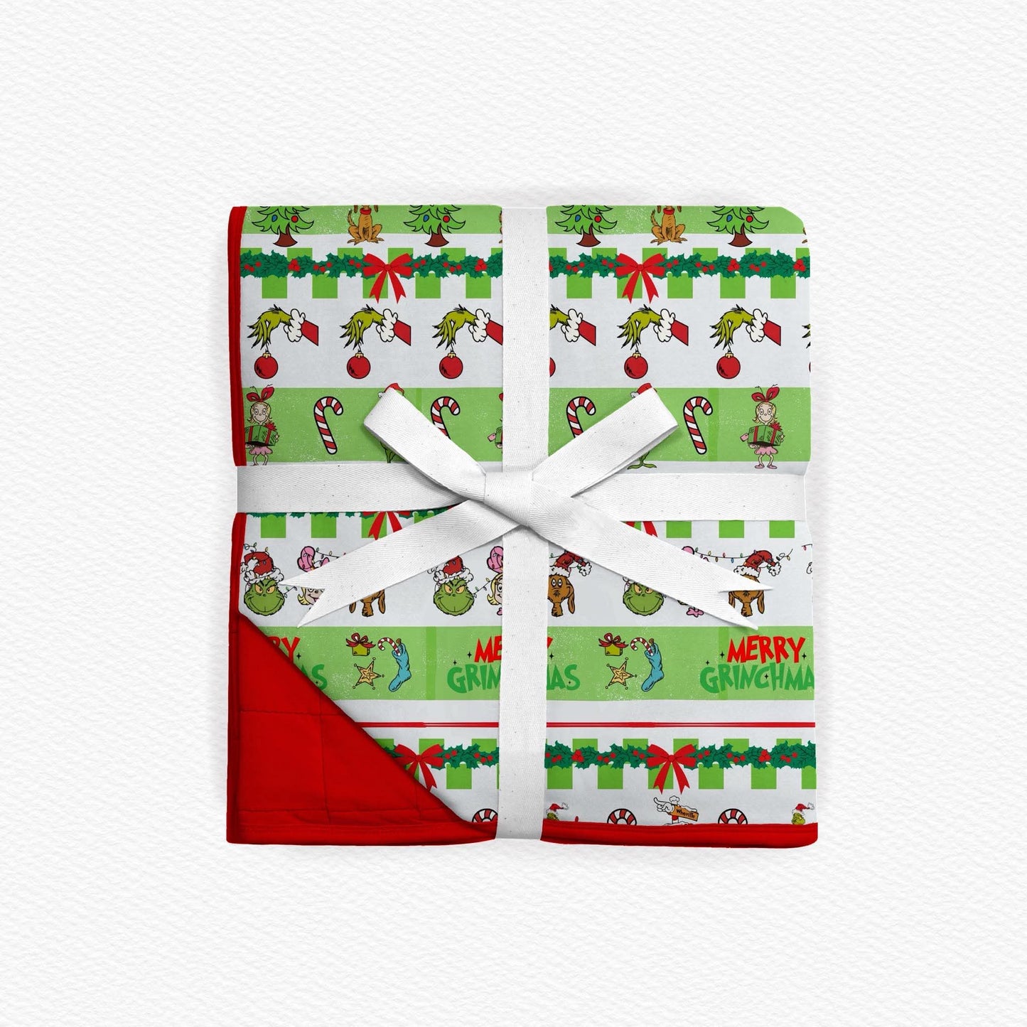 Mean One Quilted Blanket- Christmas 26 Pre-Order