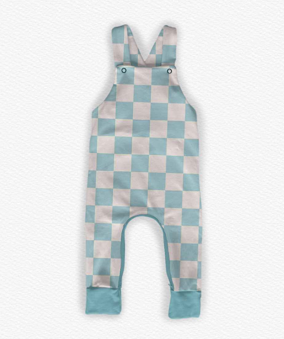 Seaside Checks Overalls- RTS