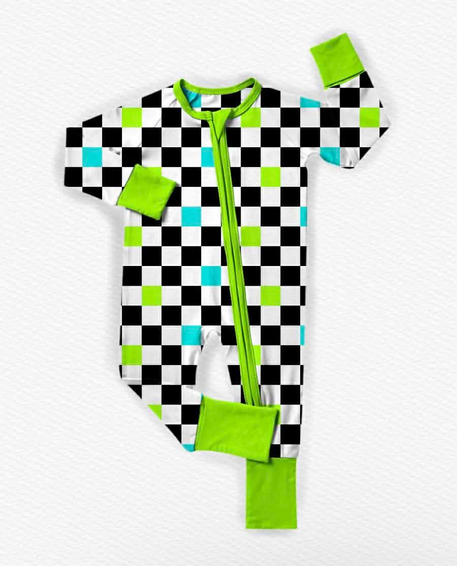 Mama’s Boy Checkered Zippy- Mother’s Day Pre-Order