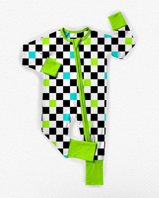 Mama’s Boy Checkered Zippy- Mother’s Day Pre-Order