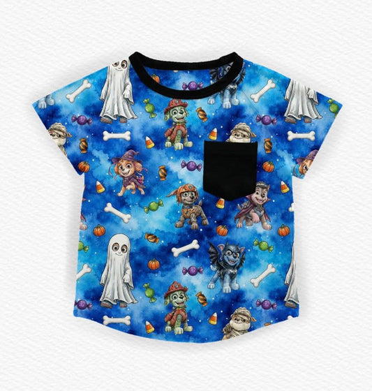 Howl-O-Ween Kids Pocket Tee- Halloween 26 Pre-Order