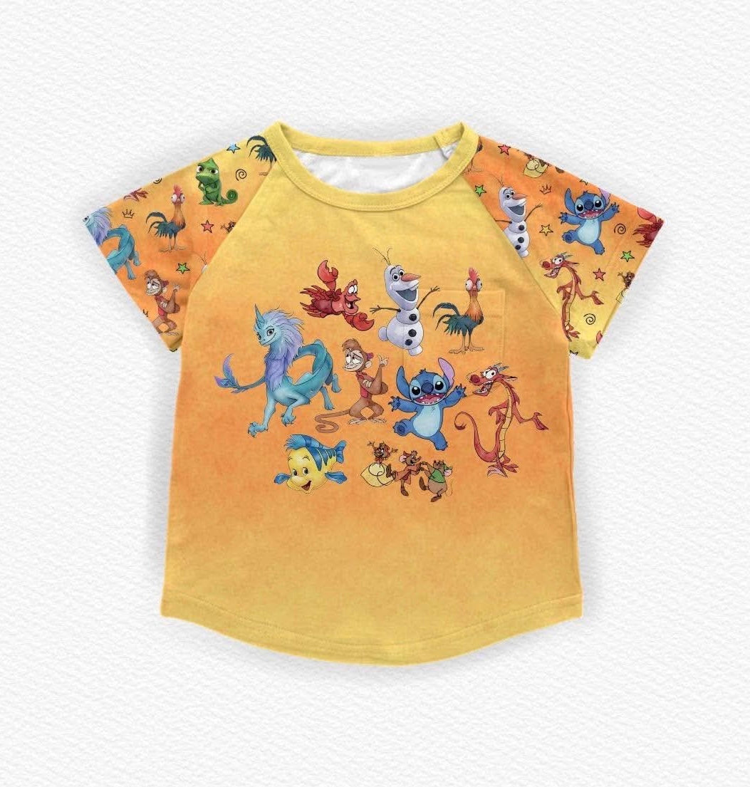 Sidekick Crew Kid's Pocket Tee - Magic Day LF  Pre-Order