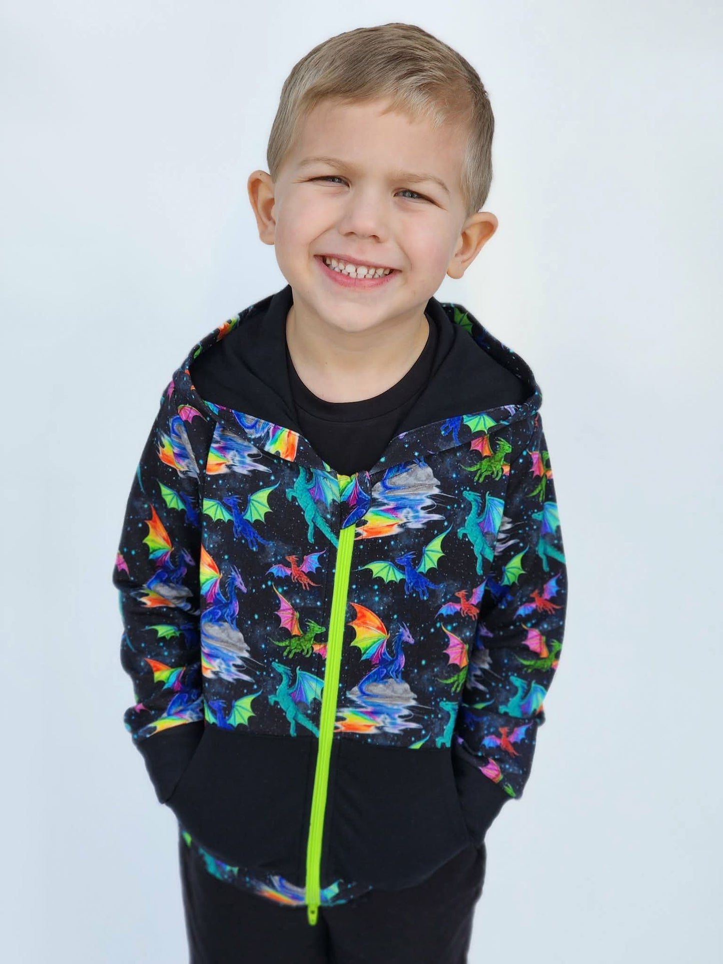 Wings of Midnight Kids Hooded Zip Up- Fly RTS