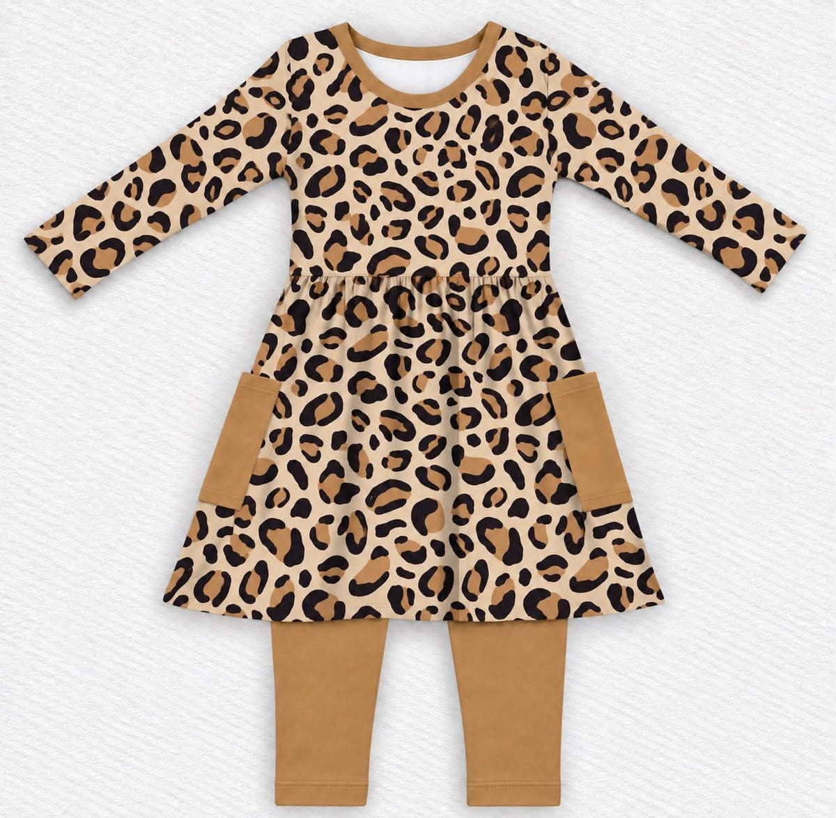 Renegade Roar Long Sleeve Twirl w/ Leggings- Tiny Renegade Pre-Order