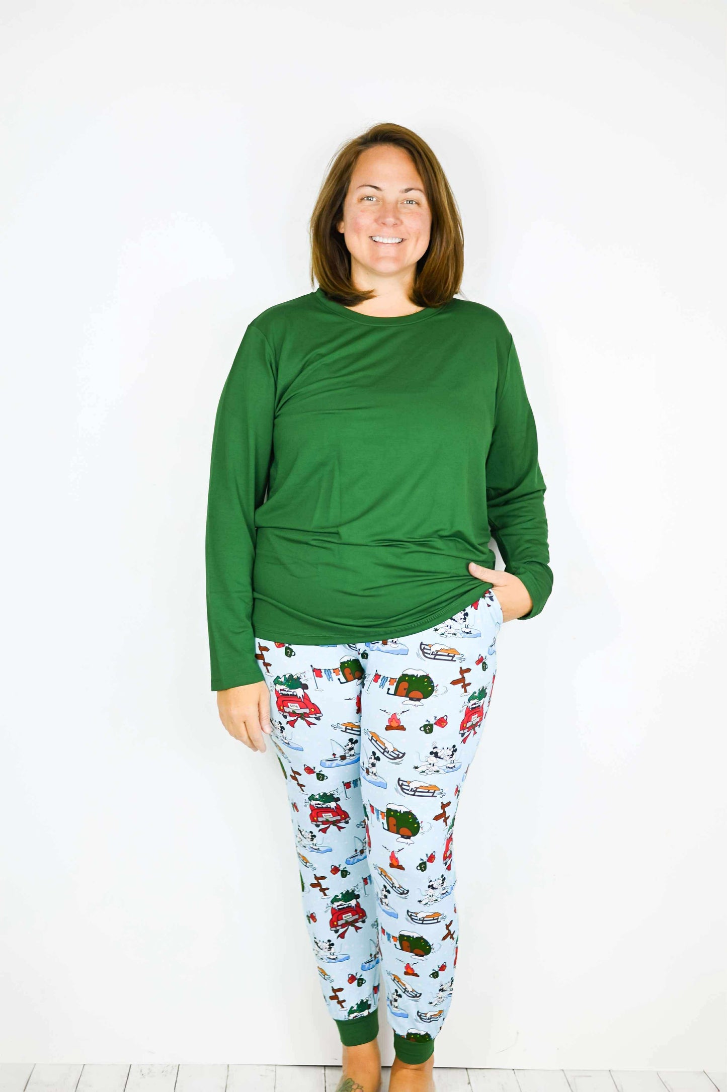 Alpine Mickey Adult Joggers- Xmas RTS