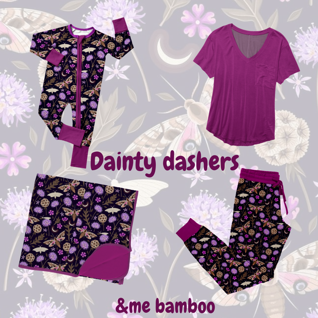 Dainty dashers! Pre sale- ETA Oct 1- bamboo women’s pocket